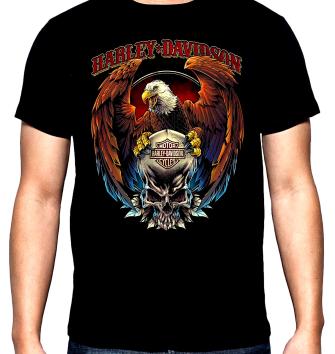 Harley Davidson, 7, Харлей Дейвидсън, рокерска мъжка тениска, 100% памук, S до 5XL